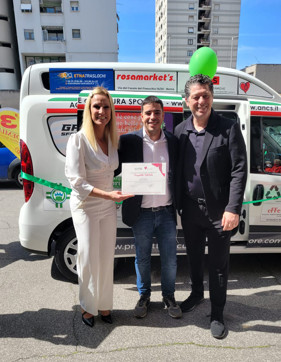 Logica Servizi aderisce alla campagna "Progetti del Cuore" al Municipio VI di Roma
